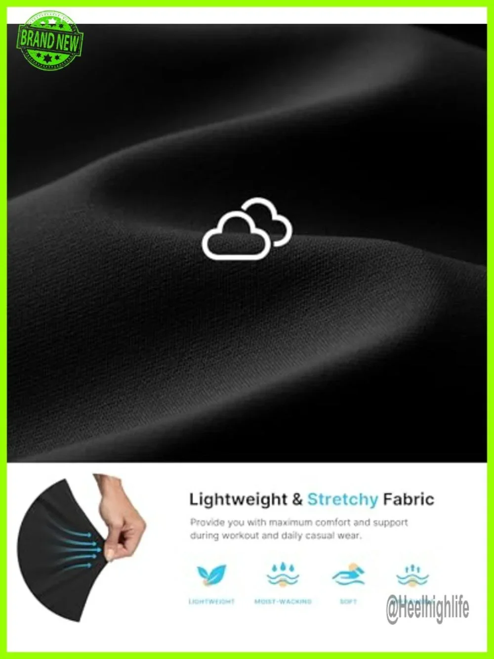 Lightweight High Waisted Joggers with Pockets Athletic Gym Workout Pants